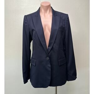 Stella McCartney Navy One-Button Blazer Women IT 46 (US 10)